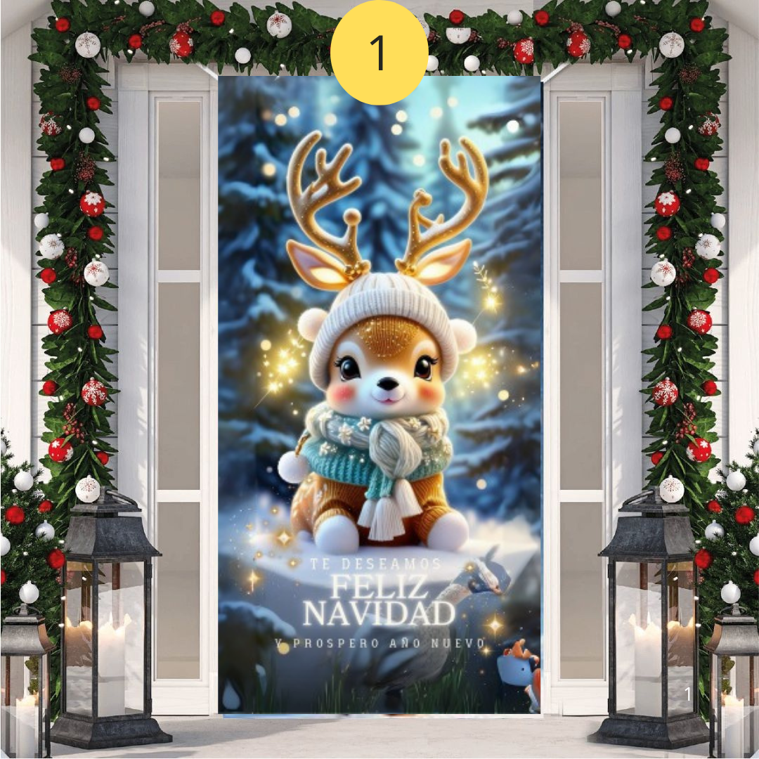 Funda Noél – Bienvenida con Espíritu Navideño