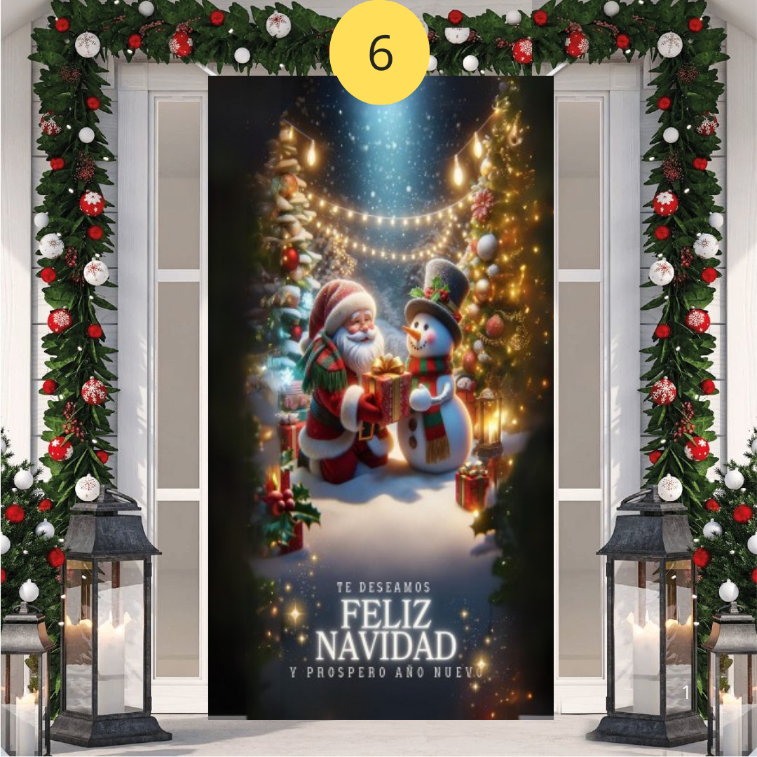 Funda Noél – Bienvenida con Espíritu Navideño