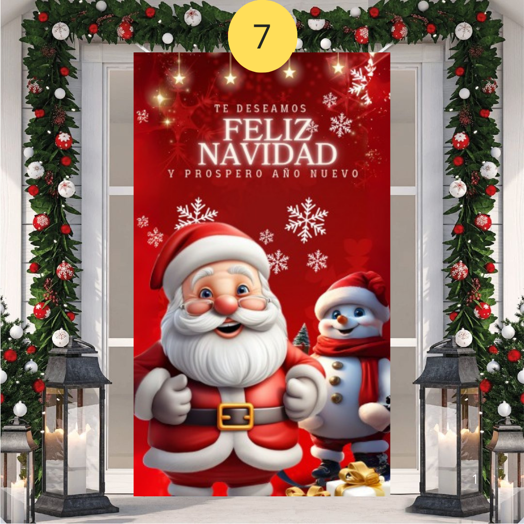 Funda Noél – Bienvenida con Espíritu Navideño