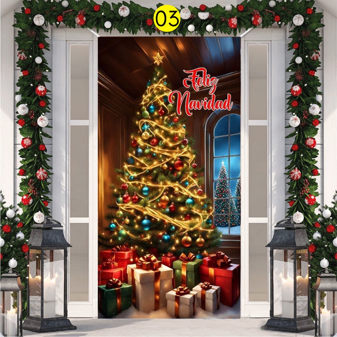Funda Noél – Bienvenida con Espíritu Navideño