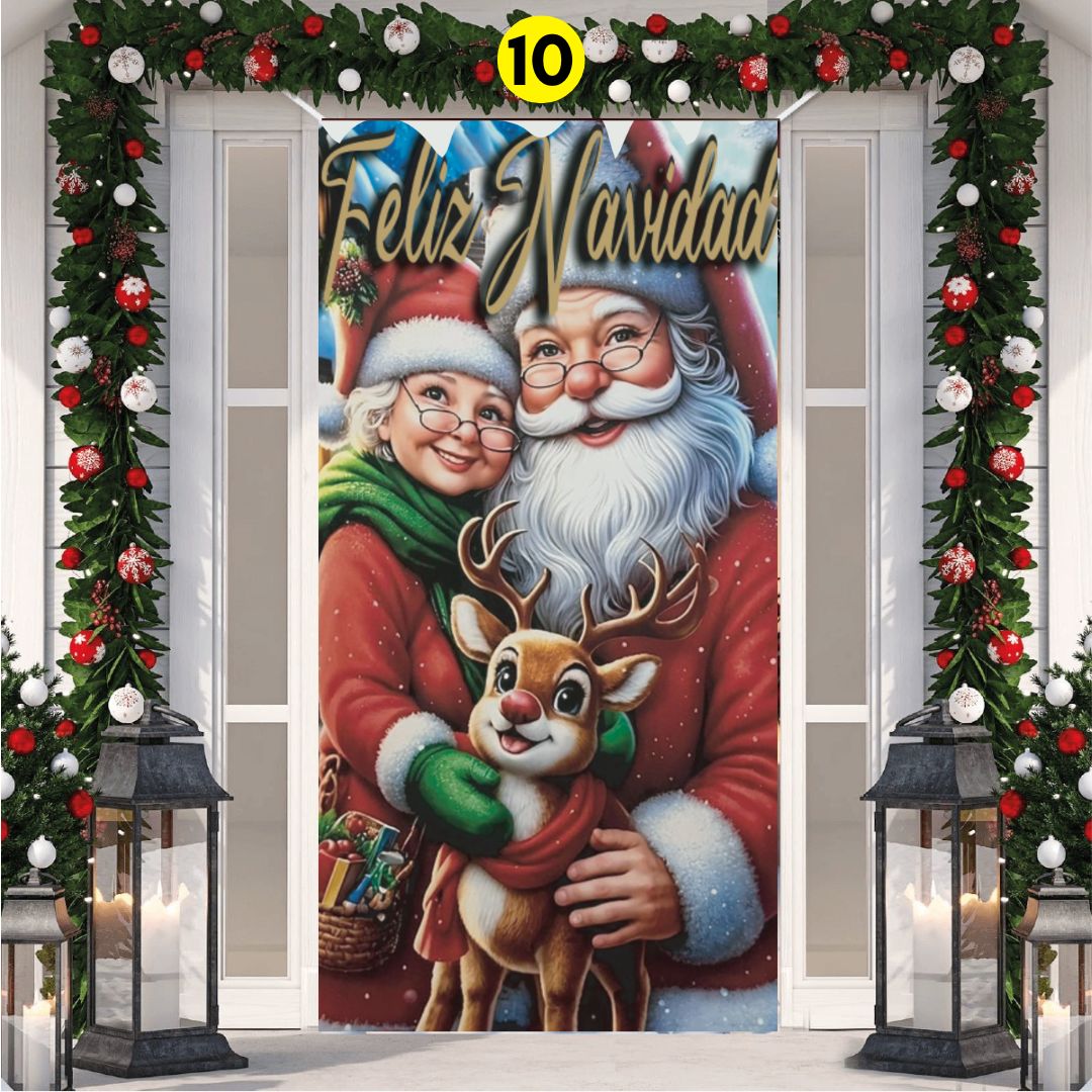 Funda Noél – Bienvenida con Espíritu Navideño