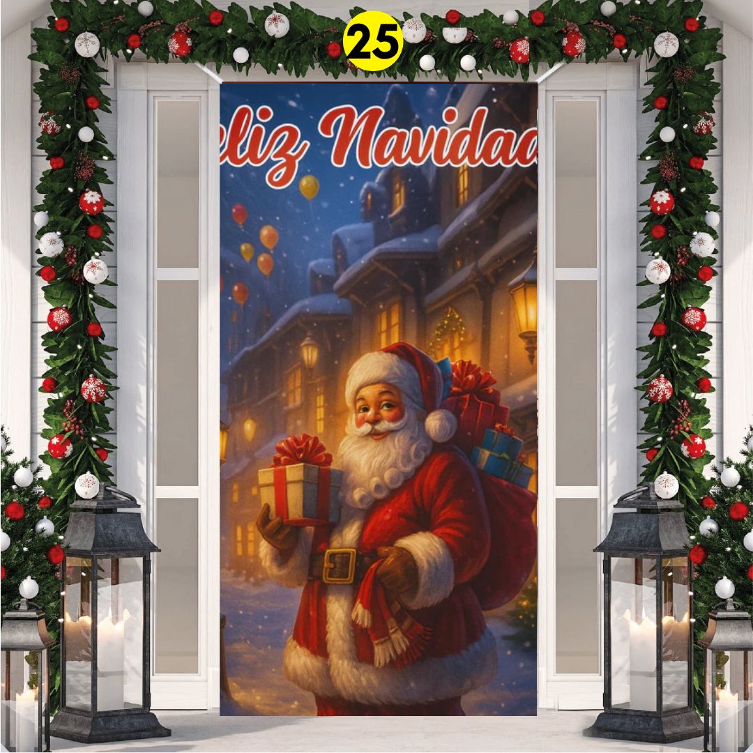 Funda Noél – Bienvenida con Espíritu Navideño