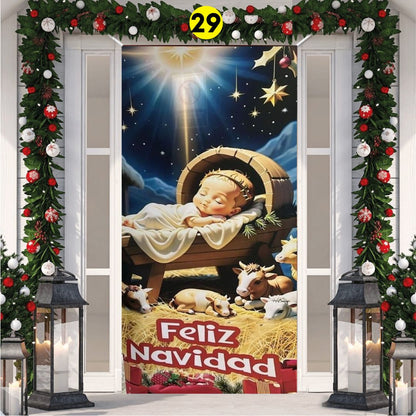Funda Noél – Bienvenida con Espíritu Navideño